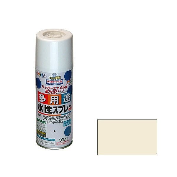 アサヒペン AP 水性多用途スプレー 300ml ミルキーホワイト