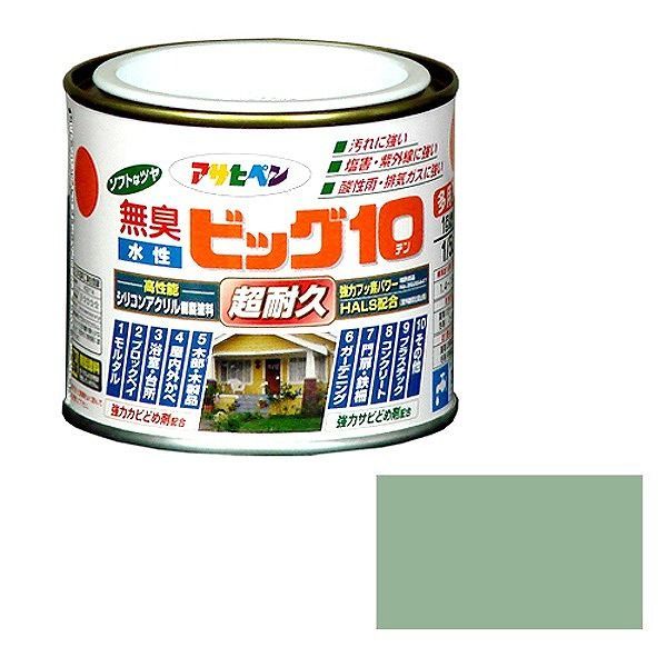 【商品詳細】特殊フッ素樹脂、反応硬化型シリコン変性アクリル樹脂、紫外線防止材(HALS)の相乗効果により、汚れにくく、耐久性に優れた高性能塗料　サビドメ剤・防カビ剤を配合していますので、長期間サビやカビの発生を防ぎます。　いやな臭いのしない無臭タイプで、一回塗りで仕上がります。　【送料について】北海道、沖縄、離島は送料を頂きます。