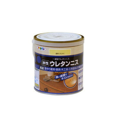 アサヒペン 水性ウレタンニス 0.7L (透明(クリヤ))(代引不可)【送料無料】