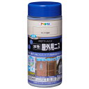 アサヒペン AP 水性屋外用ニス 300ML 半ツヤ透明(代引不可)