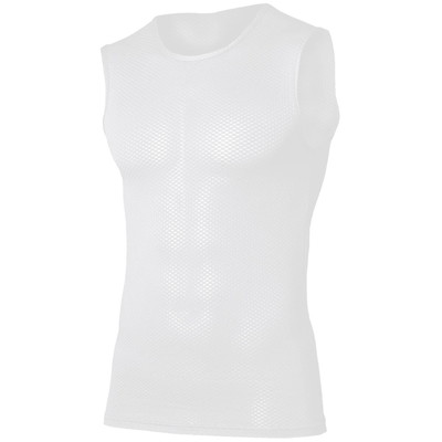 おたふく手袋 オタフク JW-520 デュアル3D ノースリーブクルー 白 3L(代引不可)