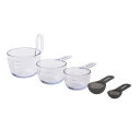 貝印 KK スタッキング計量5個セット(小さじ1・大さじ1・60ml・100ml・200ml) DH8130(代引不可)