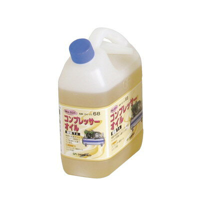 【商品説明】●【特長】適度な粘度と専用添加剤を配合。クランクケース内のオイル劣化がはげしく良質のオイルが必要です。●【用途】コンプレッサー専用オイル(レシプロ型)メーカー説明書を確認の上、給油してください。●備考:ツギ口付き。●本体サイズ(mm):縦190×横50×奥行50●本体重量:200g●内容量:1L●粘度:ISOVG68●特記事項:火気厳禁、第四類第四石油類、危険等級III※メーカーの都合によりパッケージ、内容等が変更される場合がございます。当店はメーカーコード（JANコード）で管理をしている為それに伴う返品、返金等の対応は受け付けておりませんのでご了承の上お買い求めください。【代引きについて】こちらの商品は、代引きでの出荷は受け付けておりません。【送料について】北海道、沖縄、離島は送料を頂きます。
