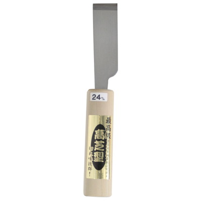 高芝ギムネ製作所 高芝型 革切り包丁 LC-24(代引不可)【送料無料】
