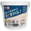 フジワラ化学 フジワラ #47038 珪藻土壁材MIX 3kg ピーチ(代引不可)【送料無料】