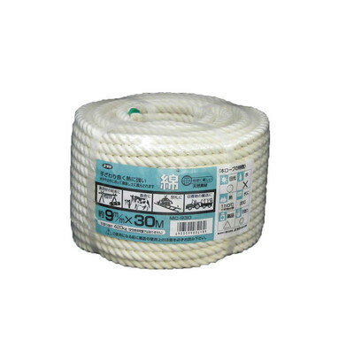ユタカメイク ユタカ MC930 綿ロープ万能パック 9mmX30m(代引不可)【送料無料】