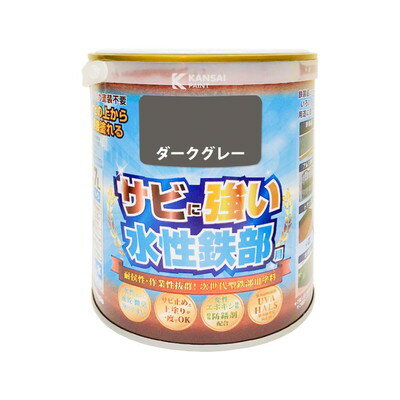 カンペハピオ 水性鉄部用 ダークグレー 0.7L #00177650091007(代引不可)【送料無料】