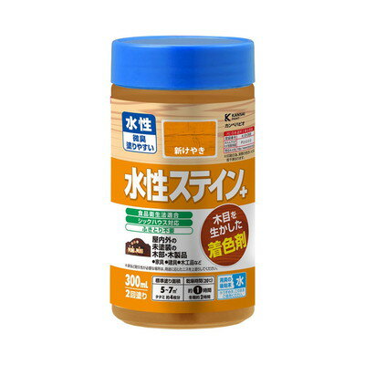 カンペハピオ 水性ステイン+ 新けやき 300ML #00727653622300(代引不可)