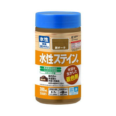 カンペハピオ 水性ステイン+ 新オーク 300ML #00727653632300(代引不可)