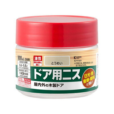Coating, Repair, Various Materials - カンペハピオ ドア用ニスA とうめい 100ML #00317644002100(代引不可)