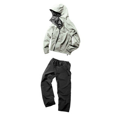 Makku フレックスフィットレインスーツ AS-5130 グレーEL(代引不可)【送料無料】