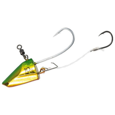 HAYABUSA 無双真鯛 貫撃テンヤDT エビズレン仕様 SE104 UVグリーンゴールド 10号 SE104-10-3(代引不可)