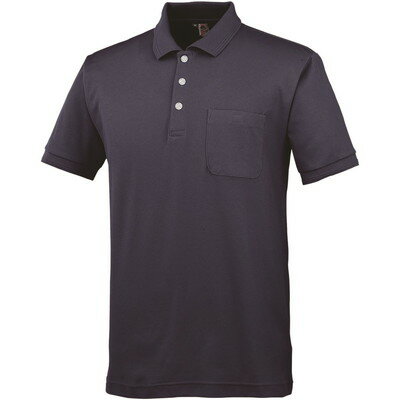 中国産業 Cs 1334-02-5L 半袖ポロシャツ コン 5L #1334-02-5L(代引不可)【送料無料】