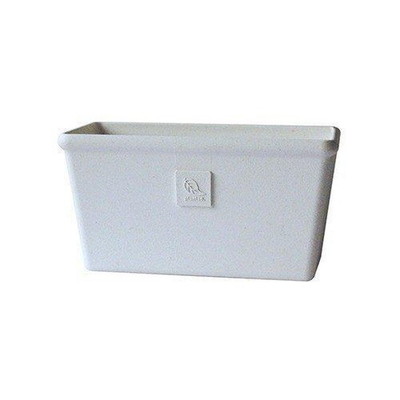 八幡化成 八幡 エコプランター角型ワイド 240 ホワイト(代引不可)