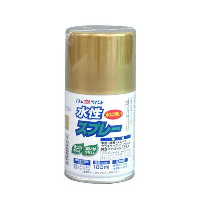 【商品説明】●鮮やかな光沢(つや消し色は除く)で速乾性。●臭いも少なく扱いやすい。●霧が細かいのでタレにくく、誰でも綺麗に吹けます。●発泡スチロールや段ボール(はっ水加工部は除く)にも塗装ができますので、学園祭や文化祭、体育祭などのイベントにも最適です。●乾くと水にも落ちることなく、長期間美しいツヤと色合いを維持します。●サイズ:52×52×110mm●重量:150g●属性/仕上がり感/塗り回数:水性つやあり/2回塗り●用途:鉄部、木部、コンクリート、プラスティック、ガラス、スレート、段ボール、発泡スチロール等●塗り面積:100ML:0.2〜0.4m2(タタミ枚数換算約1/5枚)、300ML:0.7〜1.2m2(タタミ枚数換算約1/2枚)●表面乾燥時間:乾燥時間:夏期20〜30分、冬期40〜60分●色見本はご使用端末により若干の誤差がございますので、ご注意ください。●プラスティックは、アクリル、硬質塩ビ、ABSに限ります。●換気の良い場所(屋外)で塗装してください。●まわりの車や建物等に飛び散らないよう注意してください。※メーカーの都合によりパッケージ、内容等が変更される場合がございます。当店はメーカーコード（JANコード）で管理をしている為それに伴う返品、返金等の対応は受け付けておりませんのでご了承の上お買い求めください。【代引きについて】こちらの商品は、代引きでの出荷は受け付けておりません。【送料について】北海道、沖縄、離島は送料を頂きます。