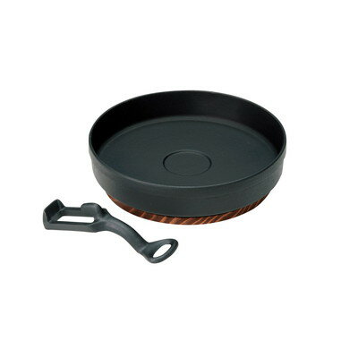 池永鉄工株式会社 ギョーザ鍋スキ鍋 ハンドル 木台 15(代引不可)【送料無料】