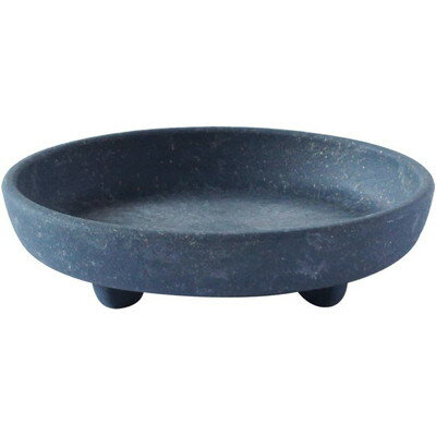 Pot Trays - 八幡化成 八幡 エコプレート丸型 4号 ネイビー(代引不可)