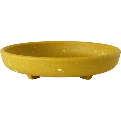 八幡化成 八幡 エコプレート丸型 3号 マスタード(代引不可)