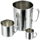 赤川器物製作所 18-8 口付 水マス 1000cc #801000(代引不可)【送料無料】