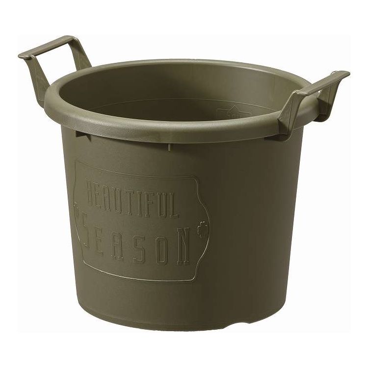 グロウコンテナ 24型 グリーン 大和プラスチック(代引不可)