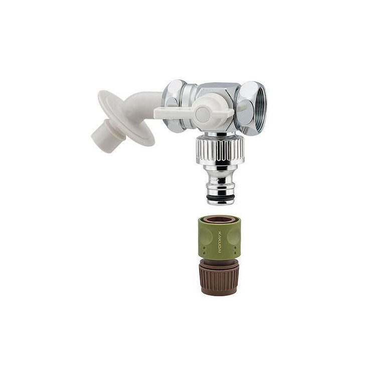 洗濯機用分岐パイプ カクダイ 765-201(代引不可)【送料無料】