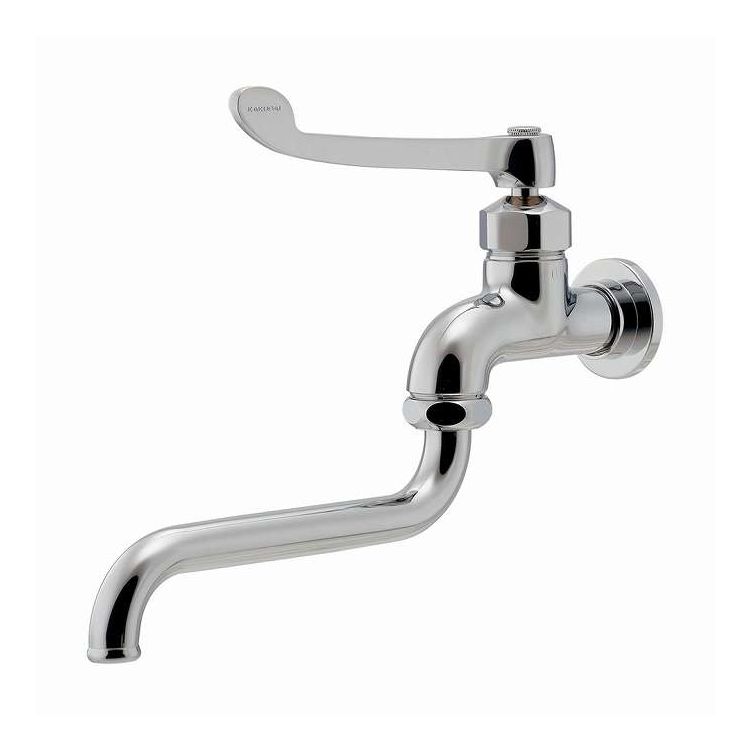 カクダイ724-16420QR厨房ロングレバー自在水栓 カクダイ 724-164-20QR(代引不可)【送料無料】