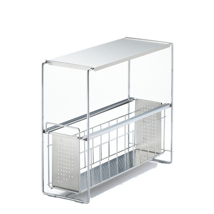 シンク下スライド収納1段 幅15 ヨシカワ #1305692(代引不可)【送料無料】