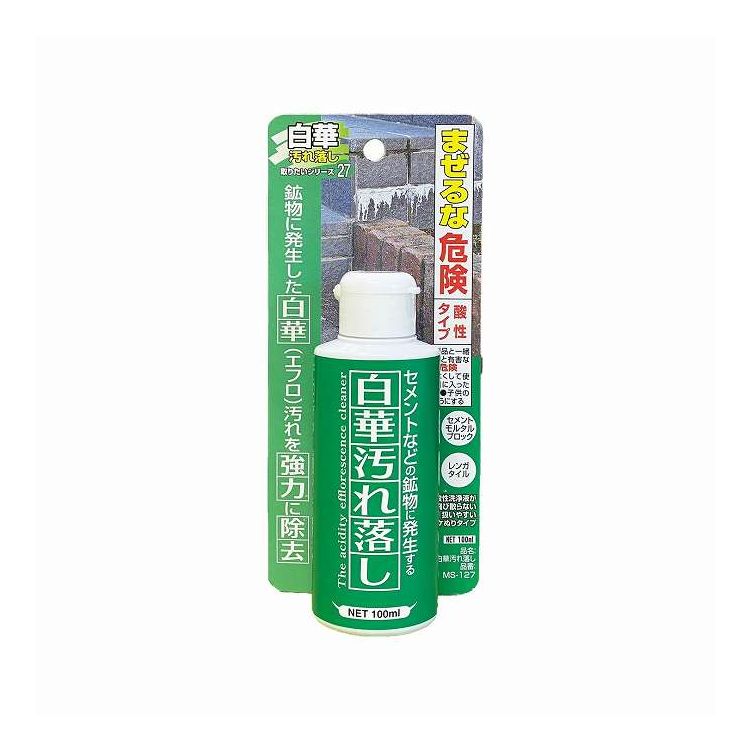 商品情報●セメント等の鉱物に発生する白華（エフロ）汚れを落します。●汚れ部分に洗浄液をハケ塗りしてタワシで洗浄後、水洗いするだけでOK。●〈材質・原料・成分〉有機酸、界面活性剤（9％ポリオキシエチレンアルキルエーテル）、ジベンテン（オレンジ）●製造国：日本【代引きについて】こちらの商品は、代引きでの出荷は受け付けておりません。【送料について】北海道、沖縄、離島は送料を頂きます。