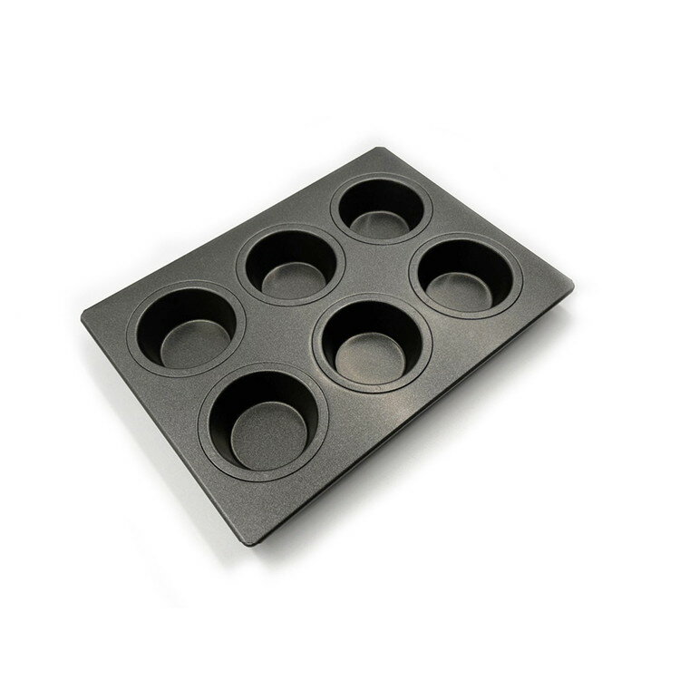 松永製作所 MBテフロン加工 昔ながらのマフィン天板6P MS192(代引不可)【送料無料】