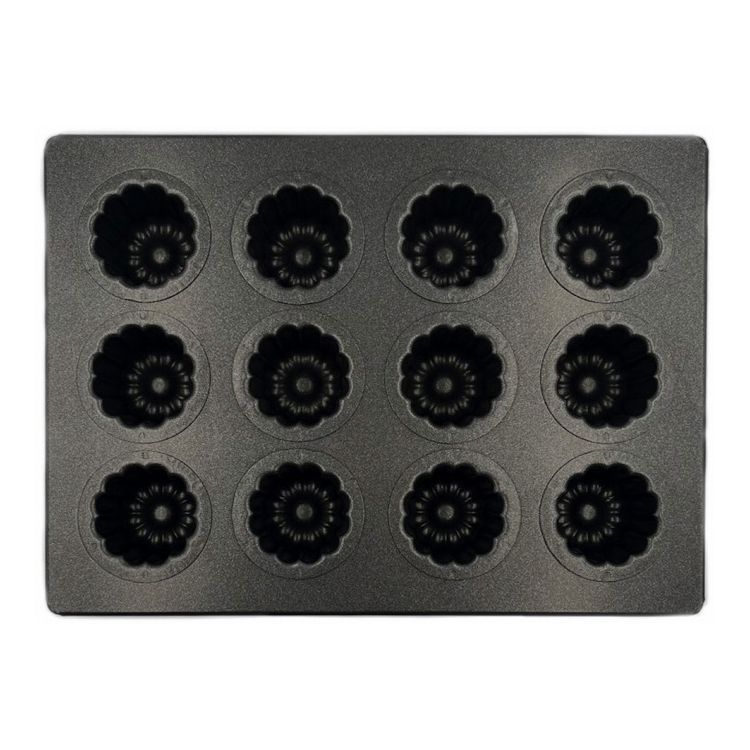 松永製作所 MBテフロン加工 下町カヌレ天板12P MS273(代引不可)【送料無料】