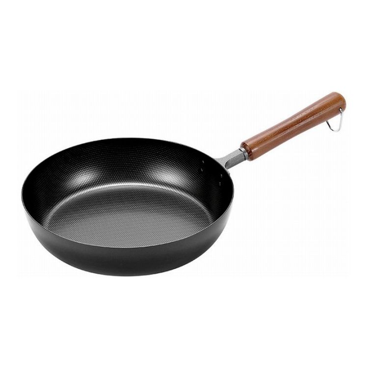 商品説明●少量の油でヘルシー＆お手入れ簡単。●熱効率・保温性がいい。●強火調理に威力を発揮。●使えば使うほどなじみ、長持ち。●お手入れ簡単。●表面加工：エンボス加工（シリコン樹脂塗装）●使用熱源：ガス・100V・200V　IH調理器●材質：...