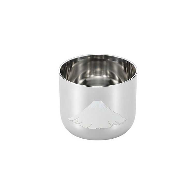 よこやま 感温ぐい呑み 赤富士 1PC EJG-250(代引不可)【送料無料】