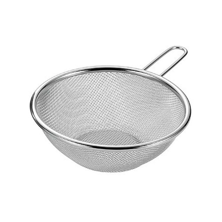 よこやま ストロングメッシュ手付きザル19cm(袋入り) SUS-Z230(代引不可)【送料無料】