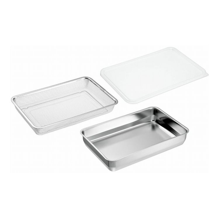 よこやま バット1/1&ザル・蓋付 YB-750(代引不可)【送料無料】