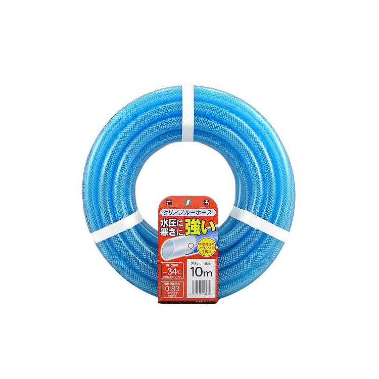 クリアブルーホース 15x19.5mm 10mカット 三洋化成 CB-15195L10B(代引不可)【送料...