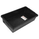 【単品3個セット】DIYトロ舟 ブラック 25L ブラック かくはん作業 肥料 モルタル コンクリート 混ぜ合わせ 祭り(代引不可)【送料無料】