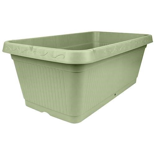 ※こちらの商品は単品商品（JANコード管理)の商品が5個セットでの販売となります。↓↓以下、単品商品説明分↓↓【用途】園芸用プランター。【機能・特徴】プランター側面に穴があり支柱を簡単に固定できます。通気性・排水性に優れたスノコ付きです。リサイクルPPを使用しているので経済的です。【仕様】●サイズ：幅705×奥行395×高さ258mm。●容量：約50L。●色：緑。【材質】●リサイクルPP。【代引きについて】こちらの商品は、代引きでの出荷は受け付けておりません。【送料について】北海道、沖縄、離島は送料を頂きます。