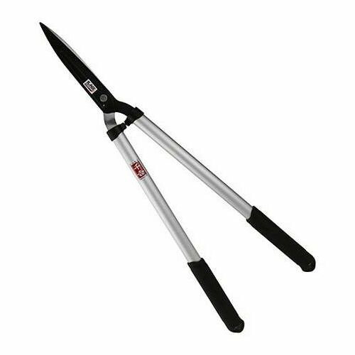【用途】●枝葉の剪定・整枝作業。【商品説明】●軽量で丈夫な楕円型柄の刈込鋏です。●横負荷に強い楕円形パイプで、持ちやすく頑丈です。●サビやヤニに強く、摩擦にも強い特殊表面処理を刃に施しています。●特許取得のオイル差し機能付きです。《スペック...