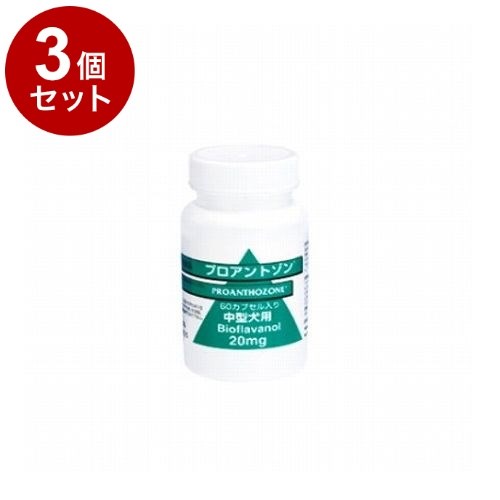 Beer Yeast - 【3個セット】 共立製薬 プロアントゾン 犬用 20mg 60粒【送料無料】