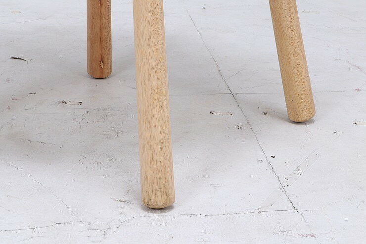 Natural Signature ラウンドテーブル W800×D800×H720mm 天然木(ラバーウッド) おしゃれ(代引不可)【送料無料】 [3]