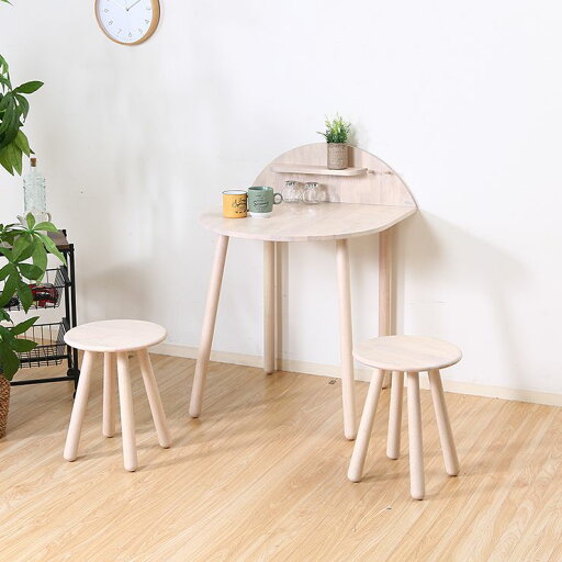ダイニング3点セット ホワイトウォッシュ 幅70cm 奥行70cm 高さ91.5cm(代引不可)【送料無料】 ダイニング3点セット ホワイトウォッシュ 幅70cm 奥行70cm 高さ91.5cm(代引不可)【送料無料】