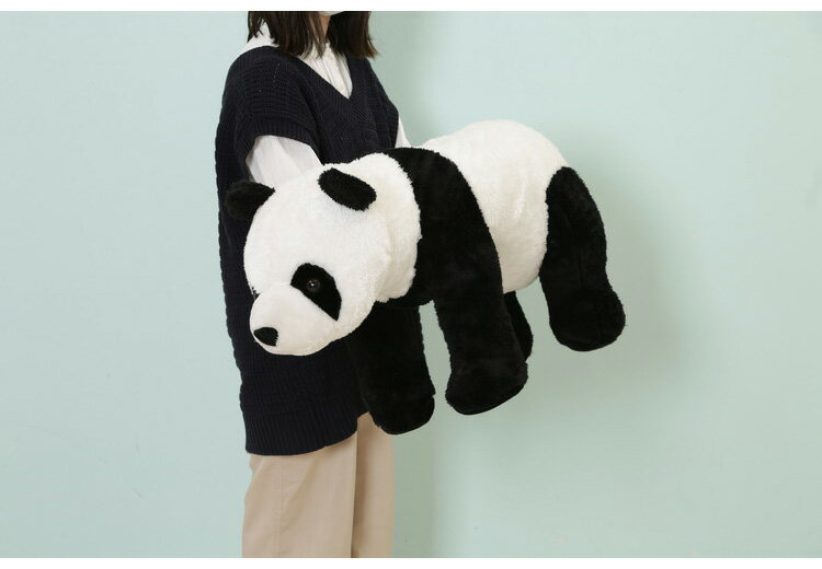 スツール 動物スツール 耐荷重80kg 座れる パンダ 椅子 腰掛け ぬいぐるみ プレゼント ギフト 子供 誕生日 アニマルスツール 子供部屋 インテリア(代引不可)【送料無料】 [3]