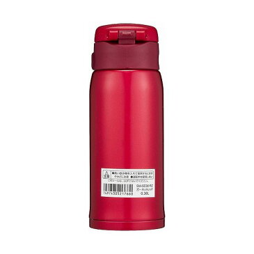 象印 ステンレスマグ 水筒 0.36L ガーネットレッド SM-SE36-RZ 保温 保冷 ステンレスボトル