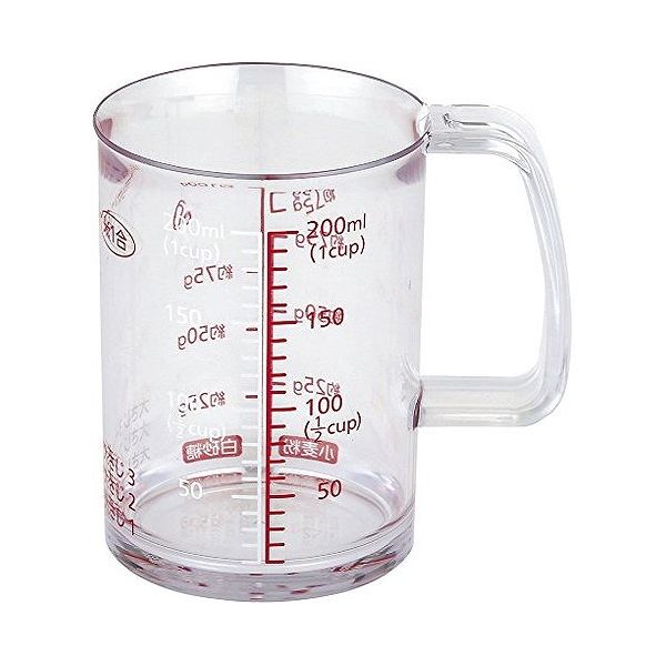 Measuring Cups - 貝印 wellness 計量カップ (200ml) DH6509