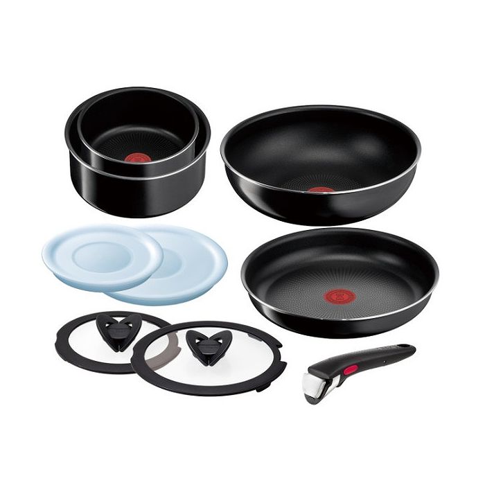T-fal ティファール インジニオ・ネオ ハードチタニウム インテンス セット9 L43891 ガス火専用 フライパンセット フランス製 収納 取っ手の取れる【送料無料】