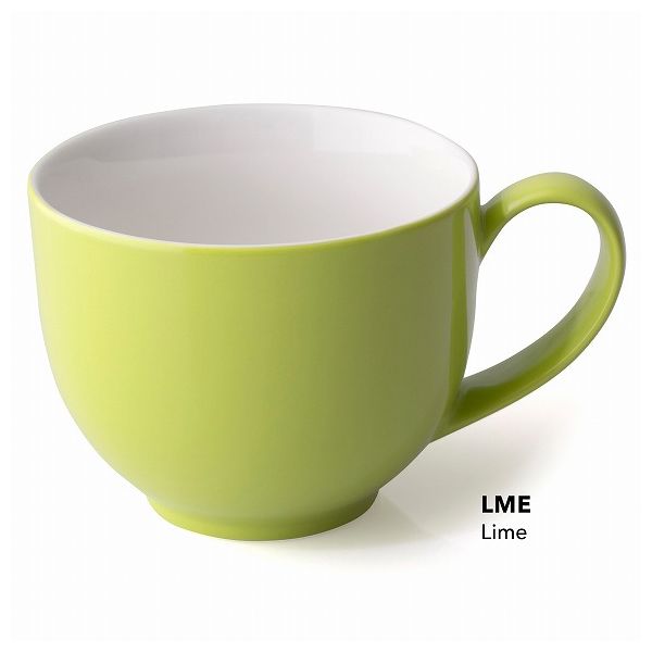 Qティーカップwithハンドル QTea Cup with Handle ライム ライムイエロー FOR LIFE フォーライフ