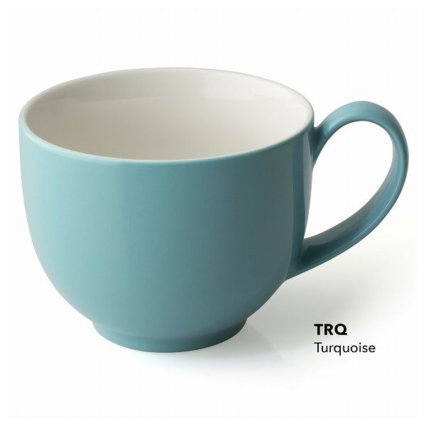 Qティーカップwithハンドル QTea Cup with Handle ターコイズ ターコイズブルー FOR LIFE フォーライフ