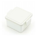 保冷剤一体型 ランチ GEL-COOL square S ミルクホワイト 220ml ジェルクール ランチボックス お弁当箱 弁当箱 ランチ おしゃれ 三好製作所 0101-0259-63