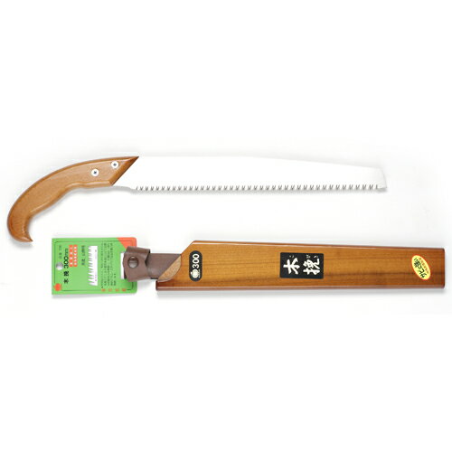【用途】高級山林用鋸。【機能・特徴】サヤ付タイプです。携帯用です。【仕様】●刃長（mm）：300。●板厚（mm）：0.9。●ピッチ（mm）：3.2〜4.0。【材質】●柄：木。●鋸：炭素工具鋼（SK-5）。●サヤ：木。【商品サイズ】奥行435×幅105×高さ35mm　重量240g大工道具：鋸：玉鳥 玉鳥：木挽‐300mm：720 ■商品コード：4903524072002■JANコード：4903524072002■ブランド名：玉鳥■商品名：木挽　300mm■規格：720 【商品サイズ】奥行435×幅105×高さ35mm　重量240g 刃元は小さく、刃先に行く程大きくなる目立てにより、スムーズな切り始めとパワフルな切断力を発揮します。 【用途】高級山林用鋸。【機能・特徴】サヤ付タイプです。携帯用です。【仕様】●刃長（mm）：300。●板厚（mm）：0.9。●ピッチ（mm）：3.2〜4.0。【材質】●柄：木。●鋸：炭素工具鋼（SK-5）。●サヤ：木。 　　