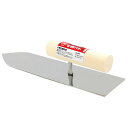 大工道具・左官鏝の中塗鏝240MM。壁塗りの中塗用。サビに強いステンレス製。鏝板表面が鏡仕上げのため汚れが落ちやすくお手入れが簡単です。サイズ:240mm ス...